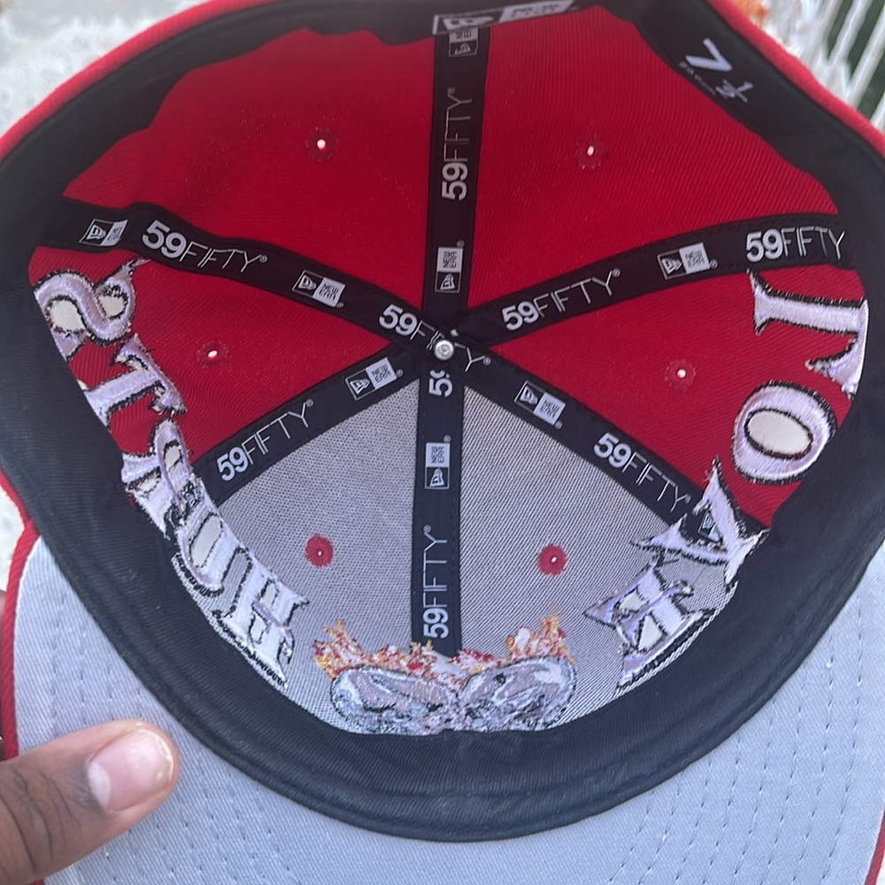 MANSOUR Love Hurts NewEra Low Profile Fitted Cap - Picture 5 of 5